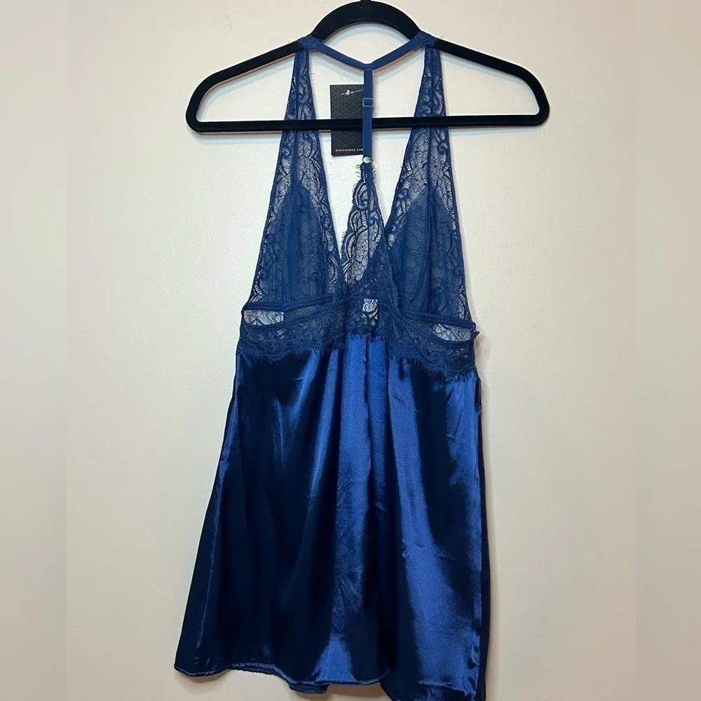 BeWicked V-Neck Slip Chemise With Racerback - Picture 9 of 9